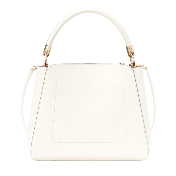 New Kate Spade Phoebe Medium Top Handle Satchel Refined Grain Leather Meringue - Picture 5 of 6